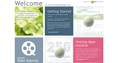 Desktop Screenshot of headchange.net